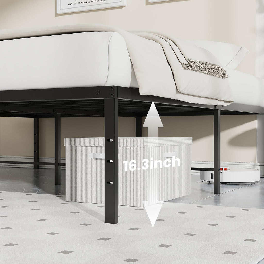 18" Heavy Duty Metal Queen Bed Frame O7179