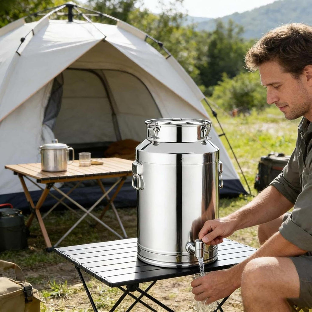 5L Stainless Steel Water Container with Tap Z6893