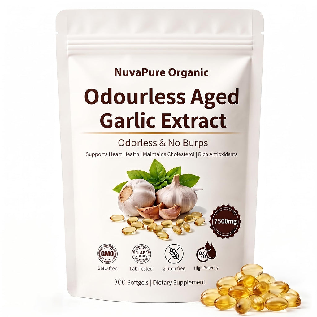 Odorless Aged Garlic Extract Capsules U980