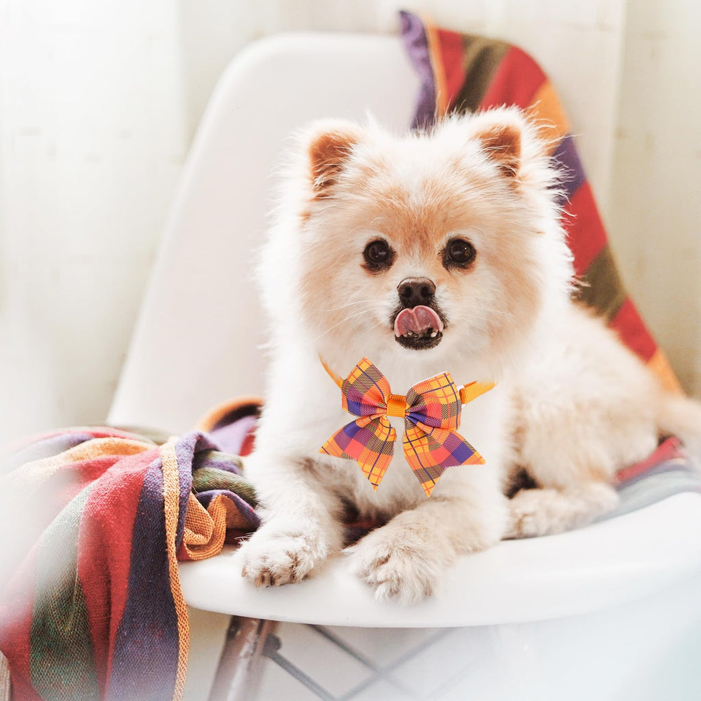 80pcs Adjustable Dog Bow Ties F525896