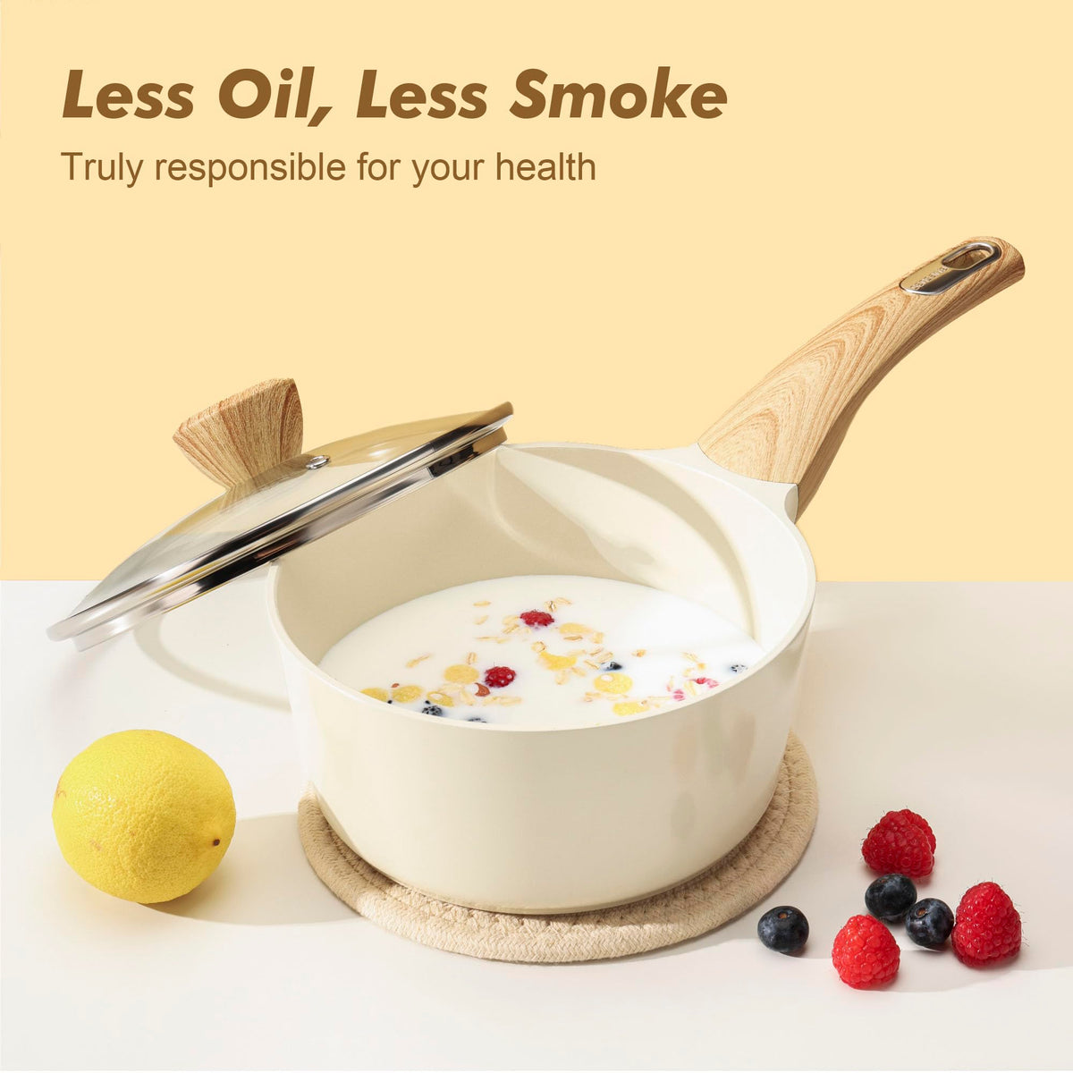 14 Piece Non Stick Ceramic Cookware Set Y464384