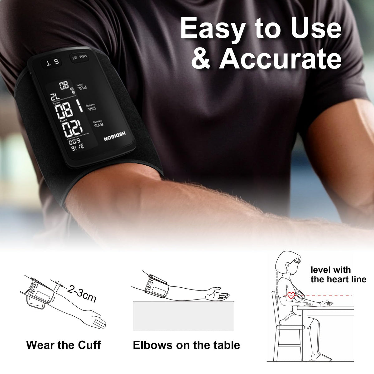 Rechargeable Blood Pressure Monitor C6456