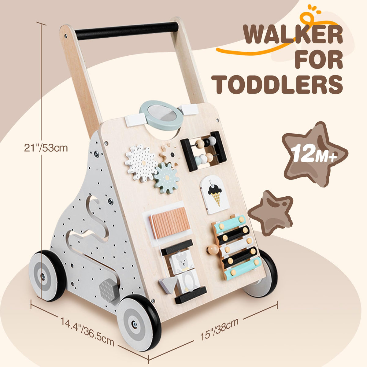 Wooden Baby Walker Q2193