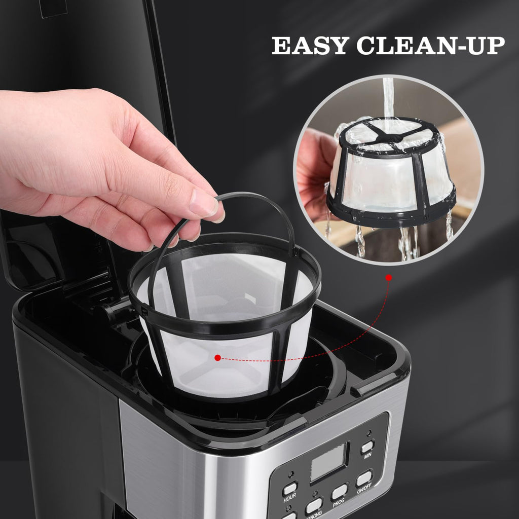 12-Cup Programmable Coffee Maker L717