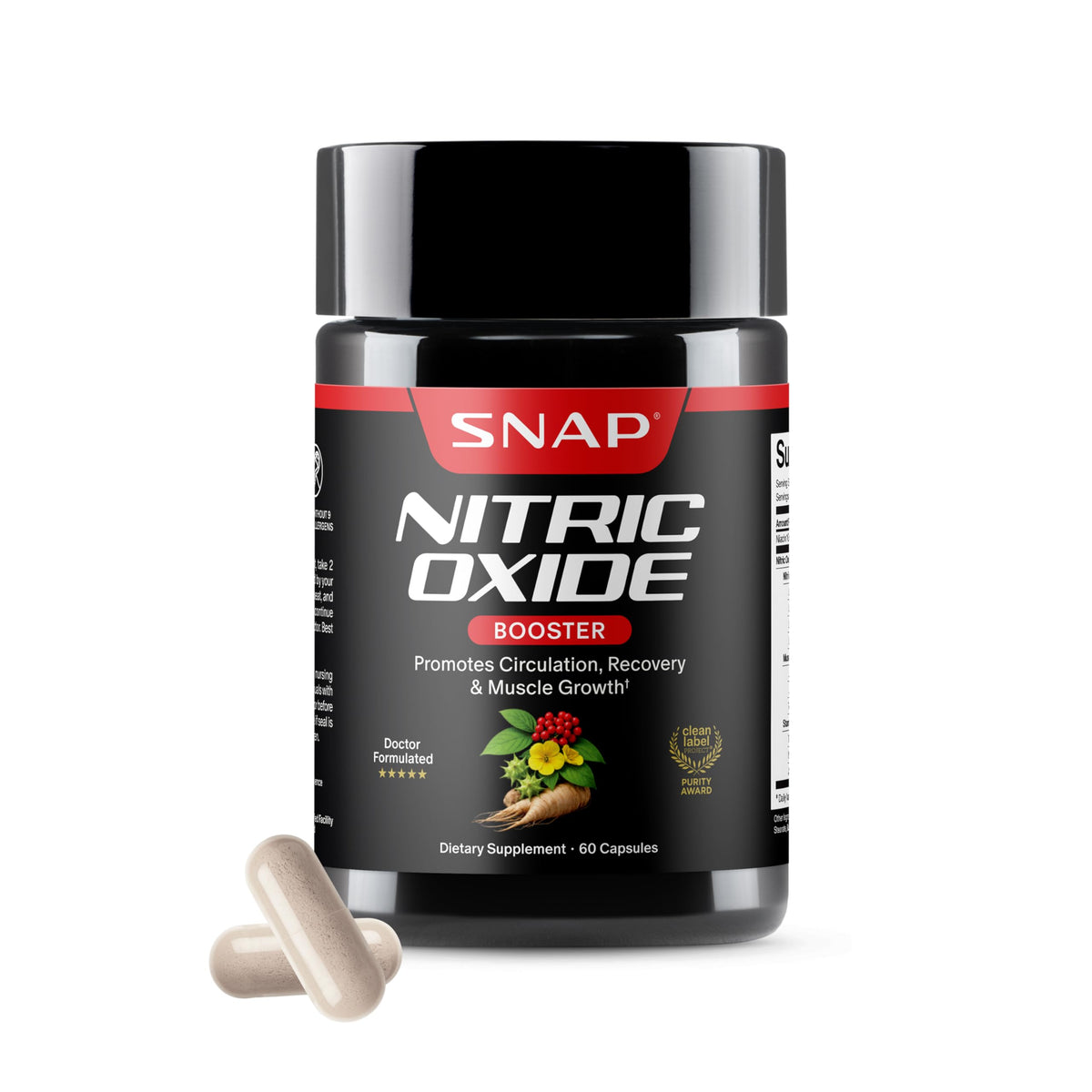 Nitric Oxide Booster 60 Vegan Capsules X655587