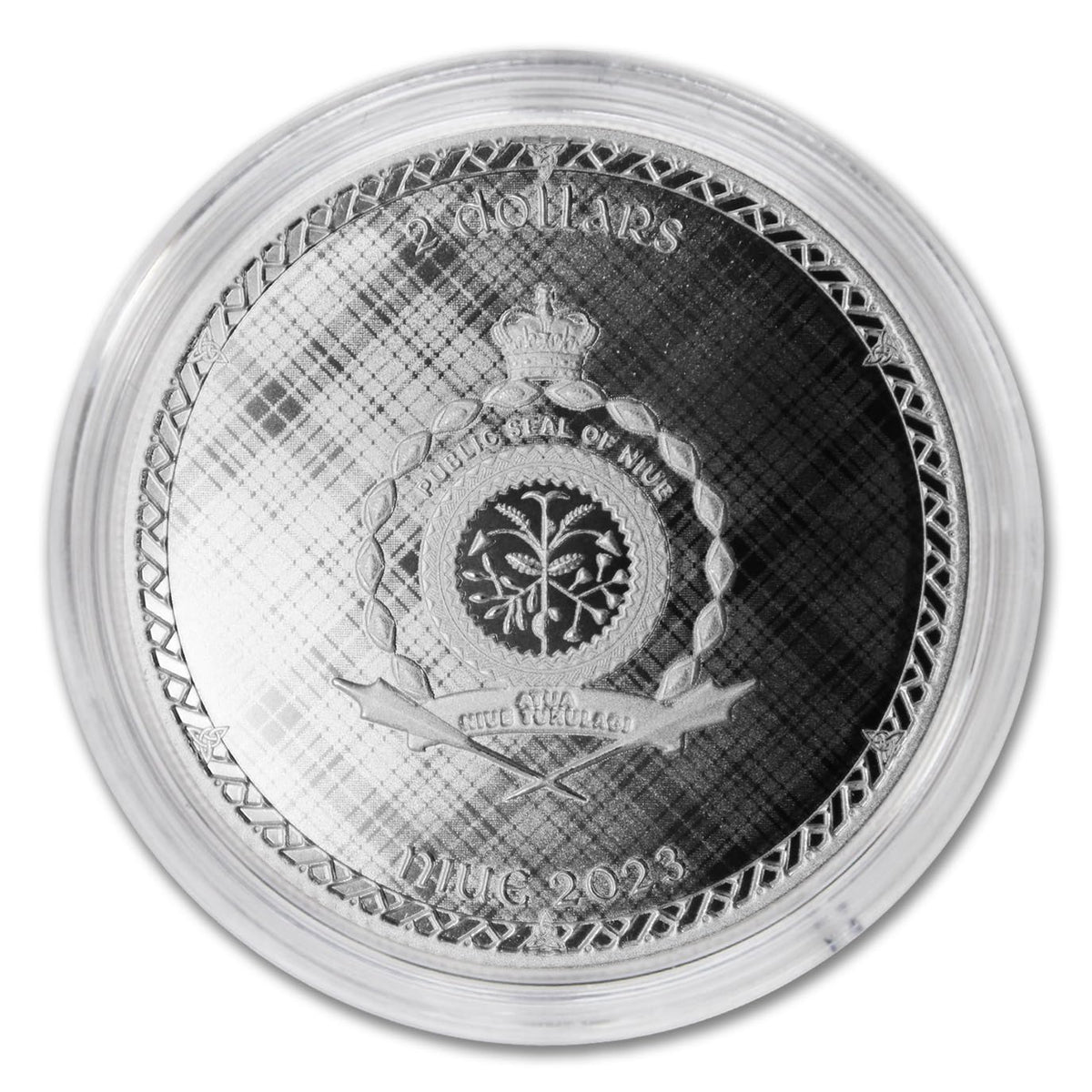 1 oz Silver Scottish Unicorn A656