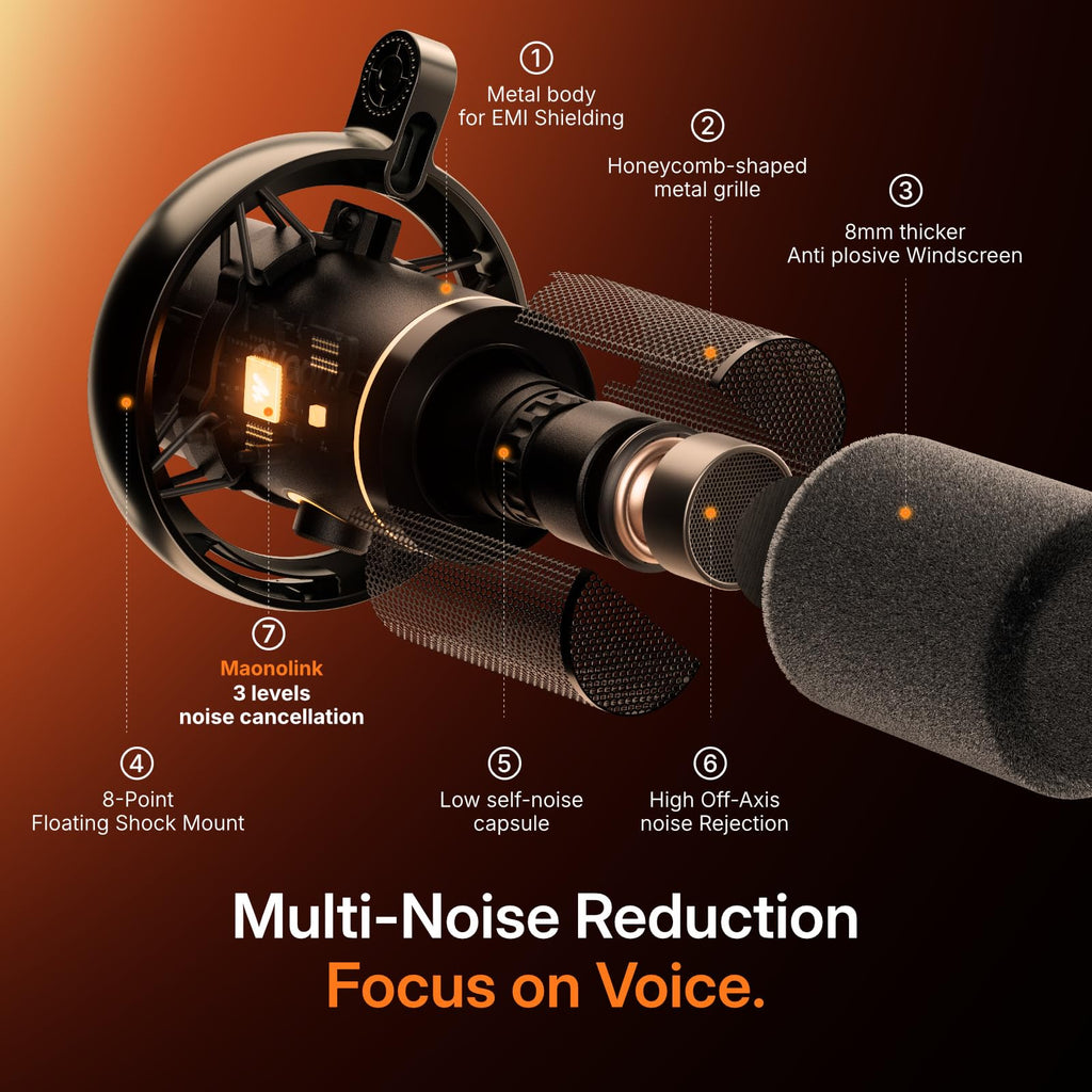 Hybrid Wireless Podcast Microphone L68715