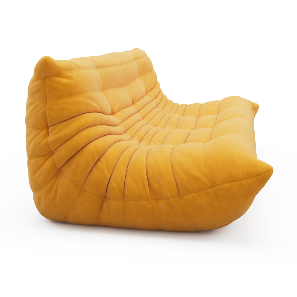 3-Seater Memory Foam Suede Bean Bag Chair D64043