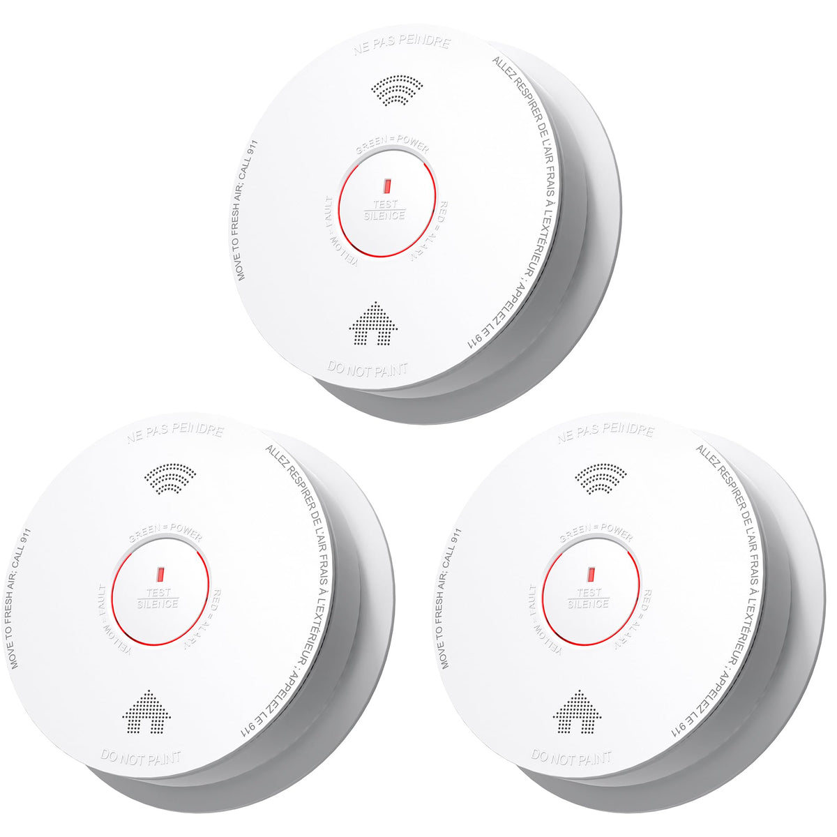 Smoke and Carbon Monoxide Detector Combo 1 Pack F64783