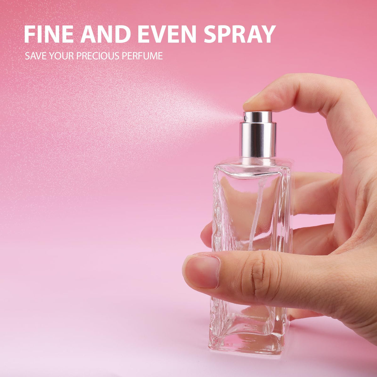50ml Glass Perfume Bottles Empty Refillable O398575