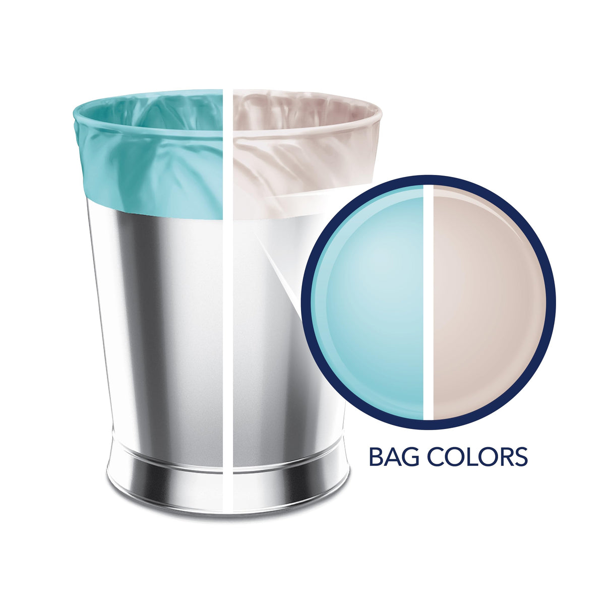 4 Gallon Twist Tie Trash Bags 80 Count I200