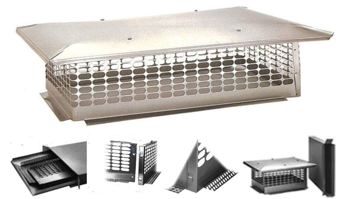 Multi Flue 304 Stainless Steel Chimney Cap D1832