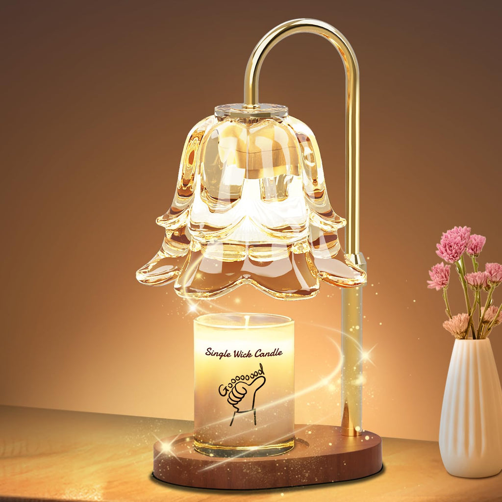 Dimmable Height Adjustable Candle Warmer Lamp with Timer I14226