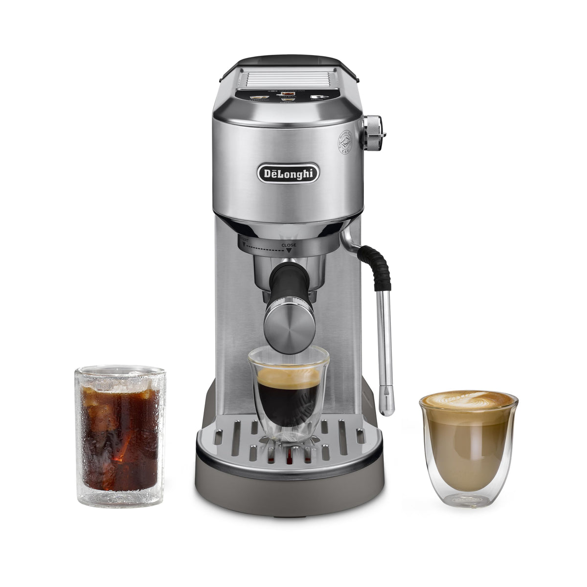 Compact Espresso Machine with Milk Frother R570