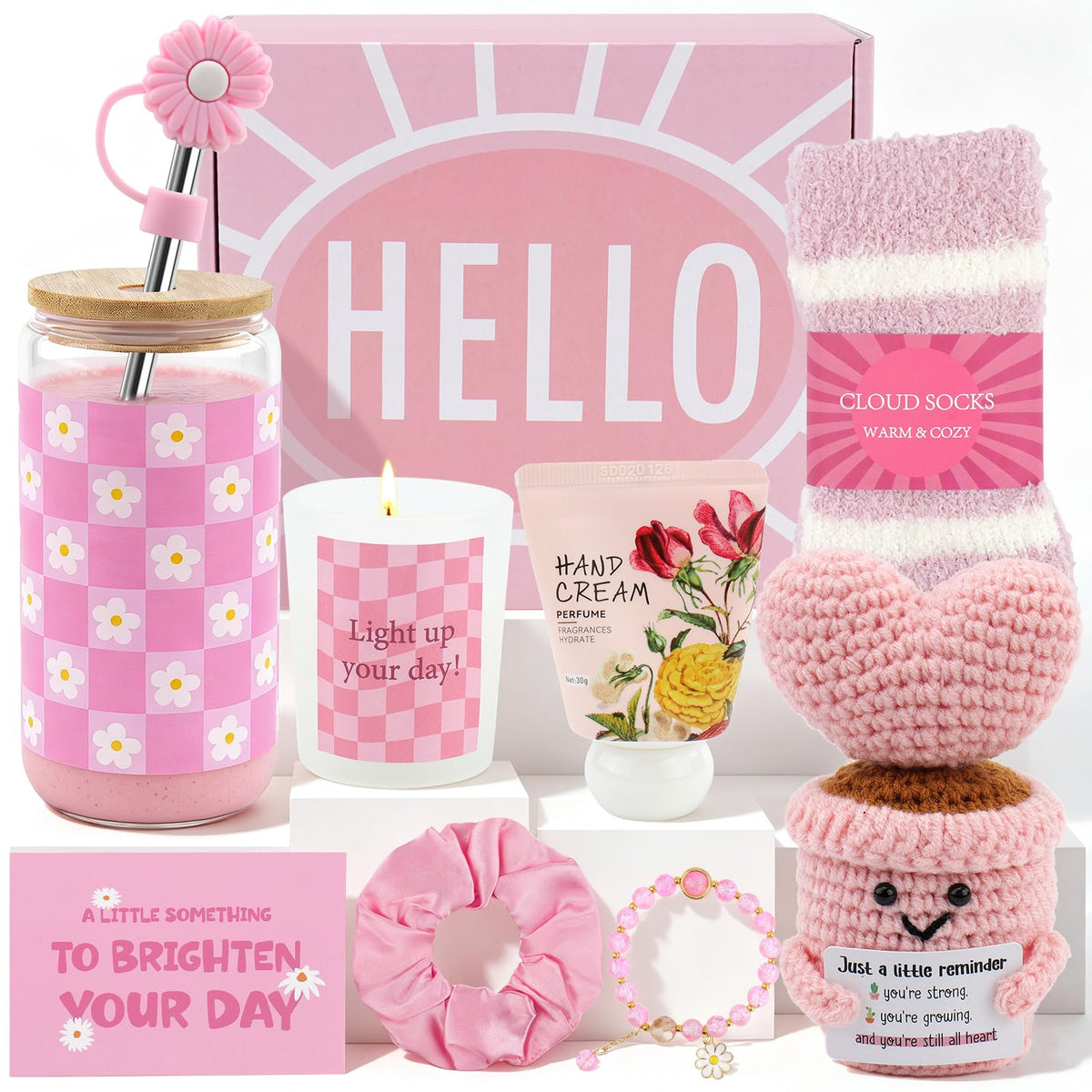 Pink Gift Basket I250