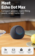 Alexa speaker with room-filling sound and nearly 3x bass O80197