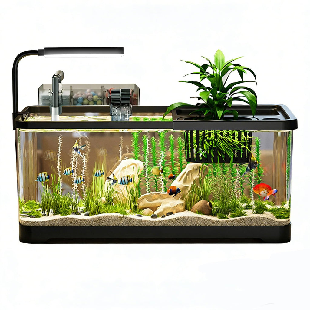 5 Gallon Plastic Fish Tank with Filter and Lid P79826