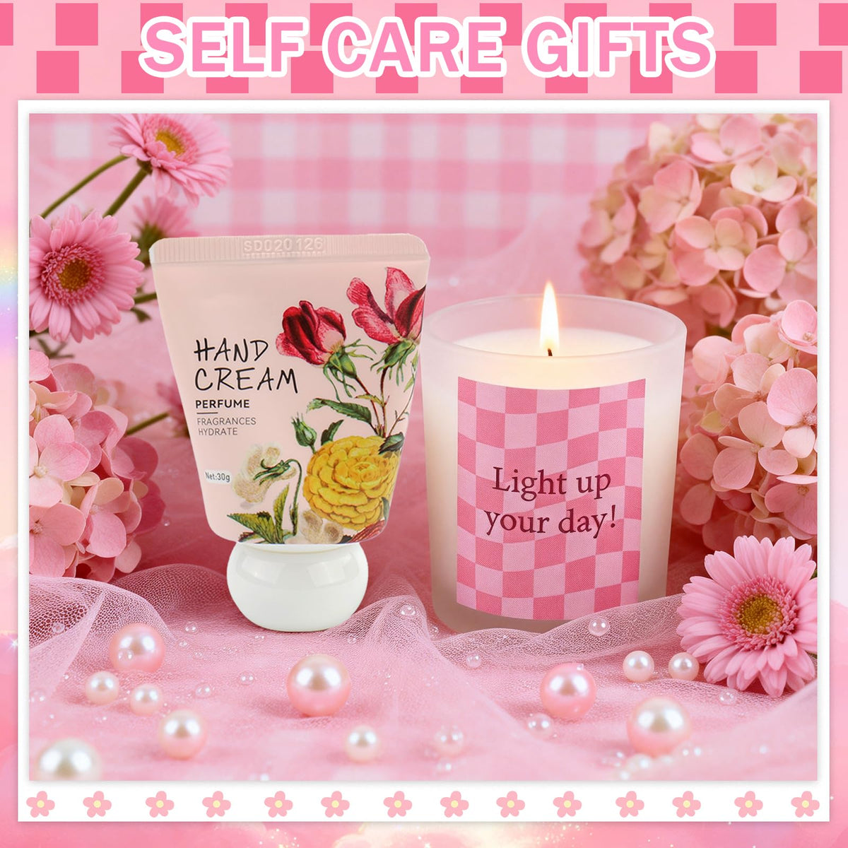 Pink Gift Basket I250