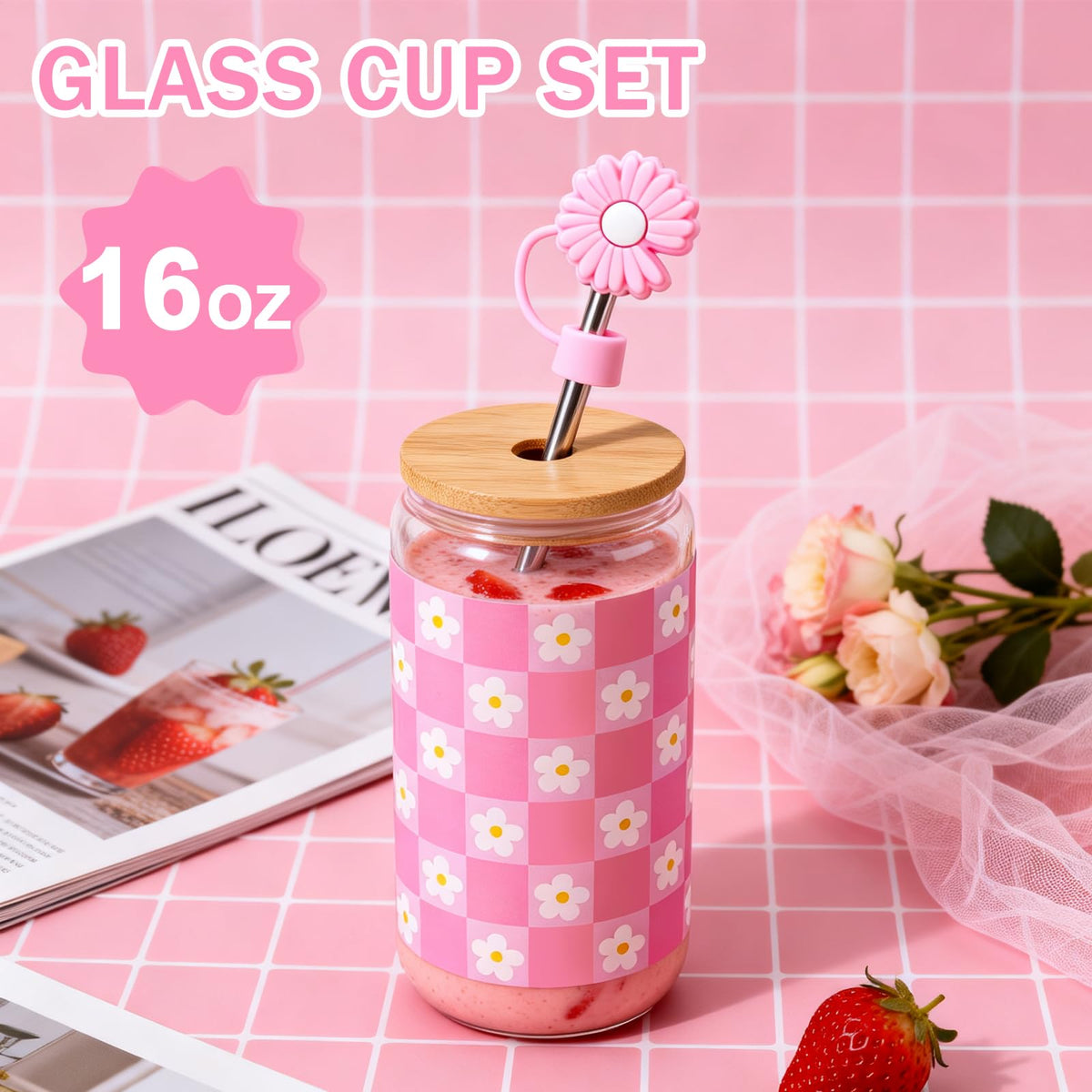 Pink Gift Basket I250