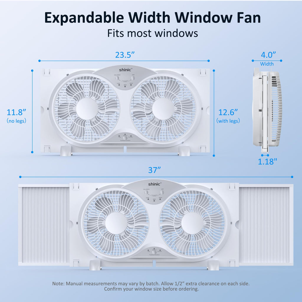 9" Reversible 3-Speed Window Fan B79113
