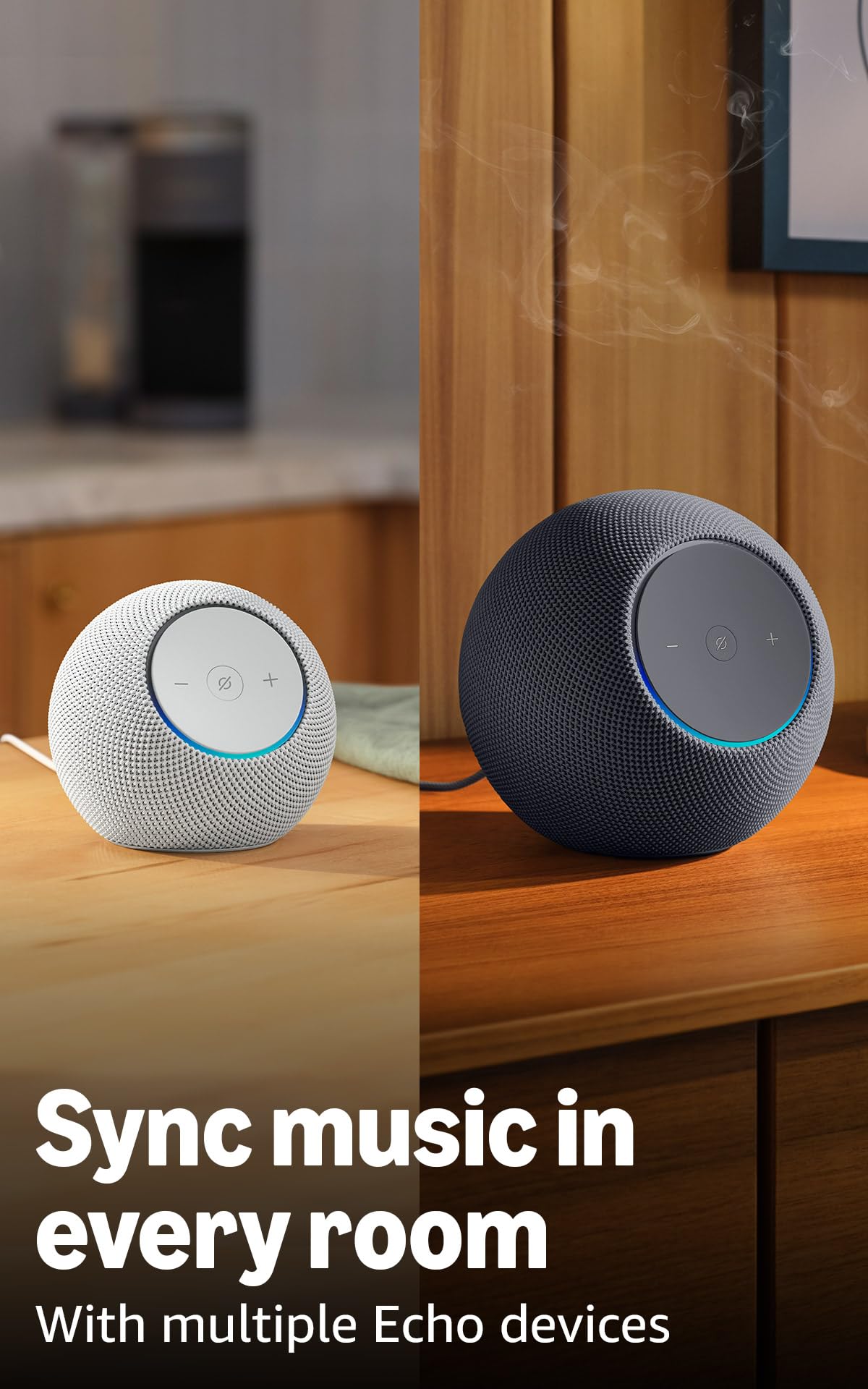 Alexa speaker with room-filling sound and nearly 3x bass O80197