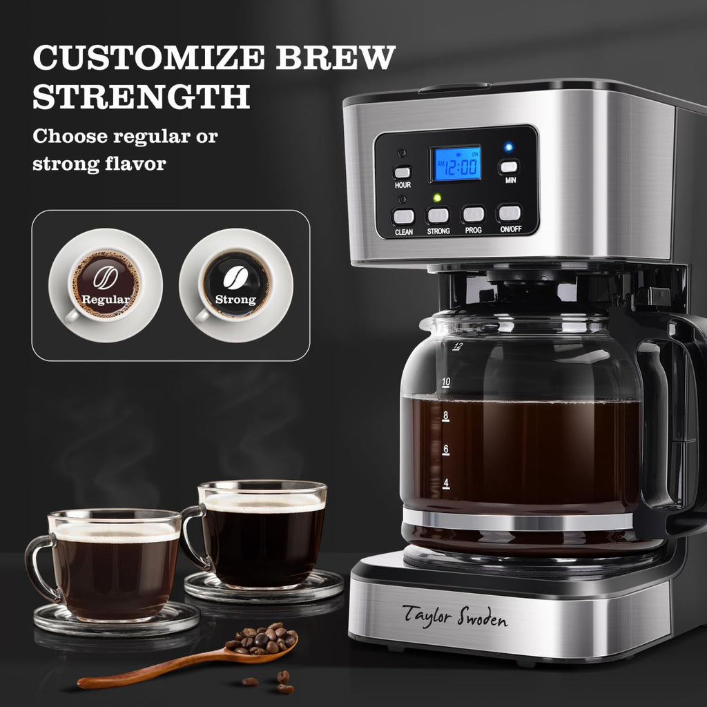 12-Cup Programmable Coffee Maker L717