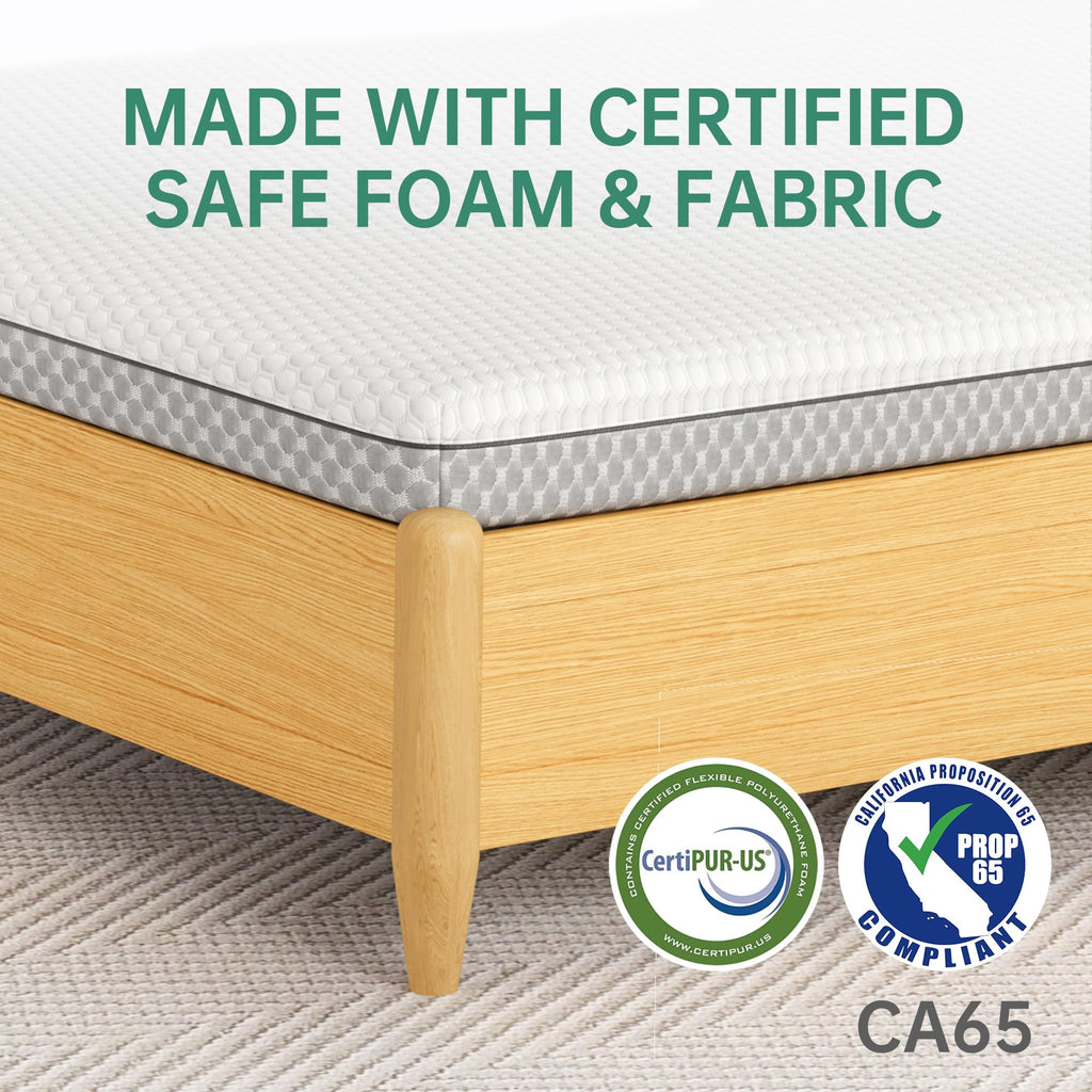 5 Inch Gel Memory Foam Twin Mattress Y475016