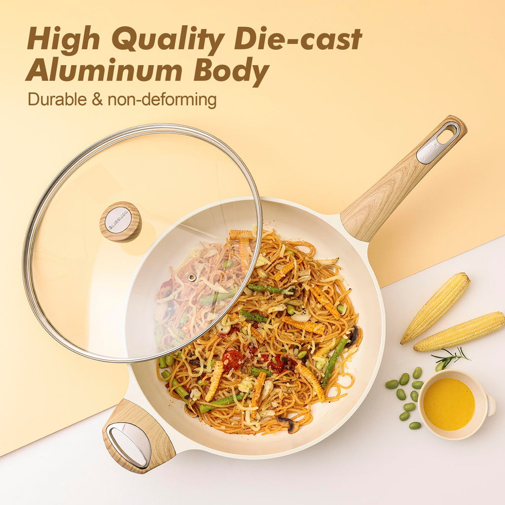 14 Piece Non Stick Ceramic Cookware Set Y464384