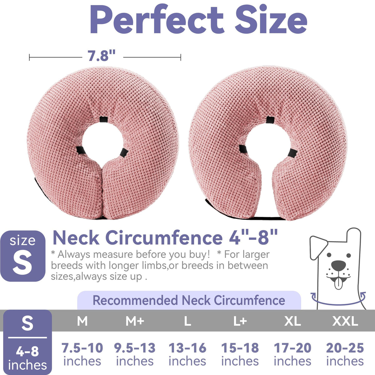 Soft Inflatable Dog Cone Collar G600