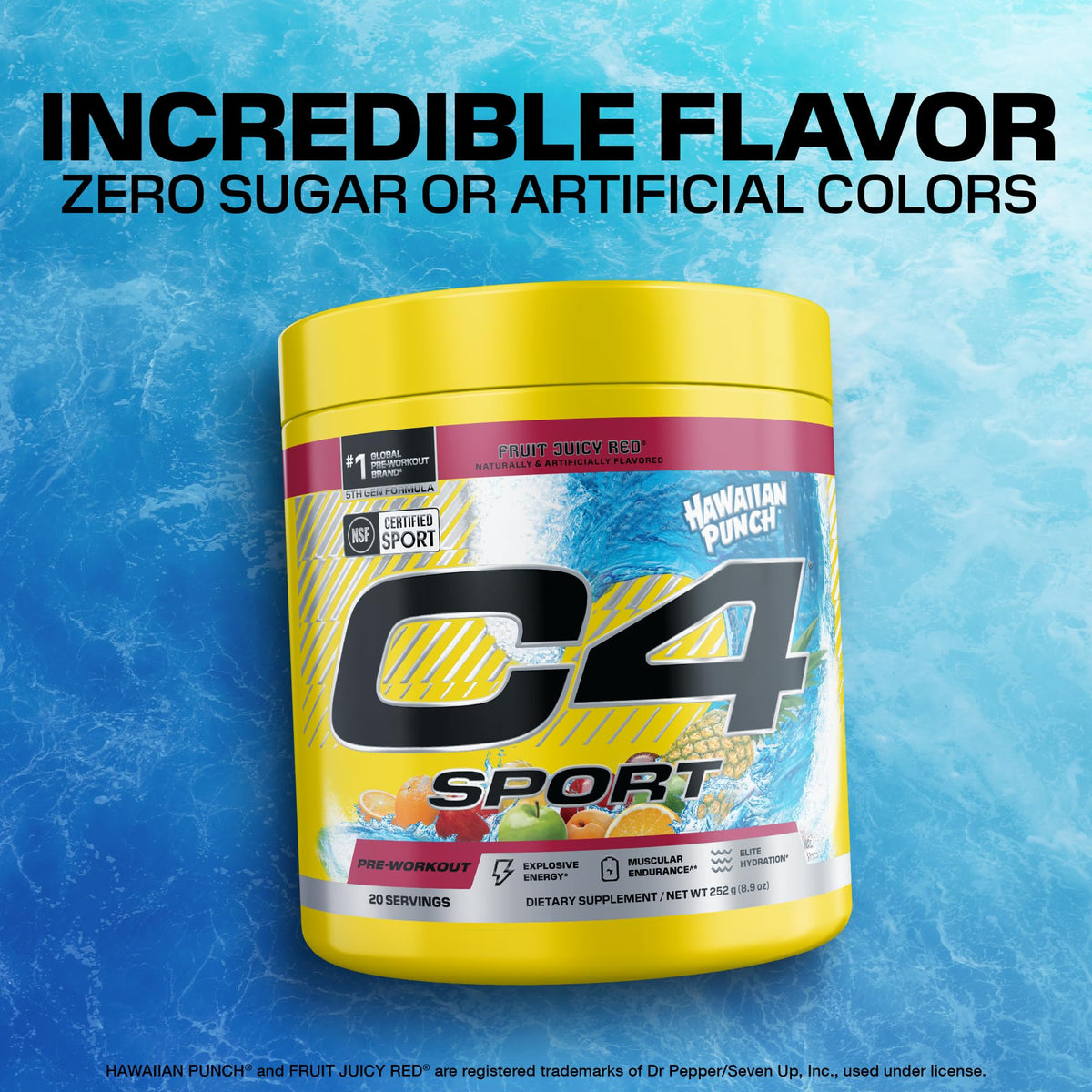 Pre Workout with 200mg Caffeine, 20 Servings Q526