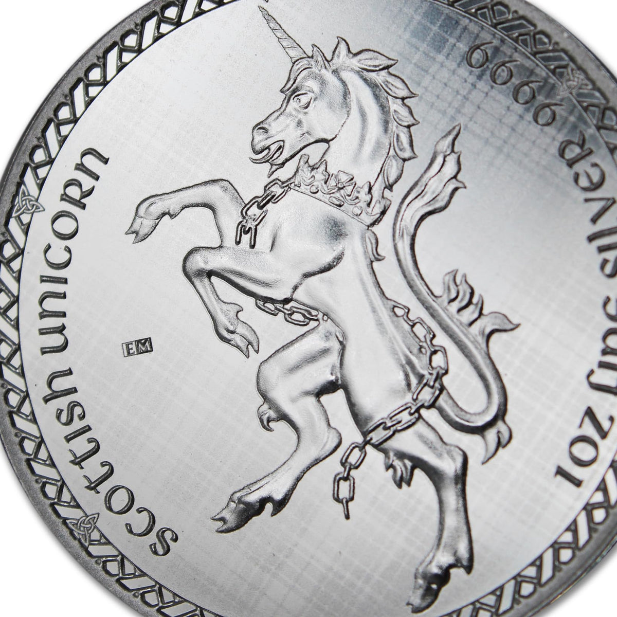 1 oz Silver Scottish Unicorn A656
