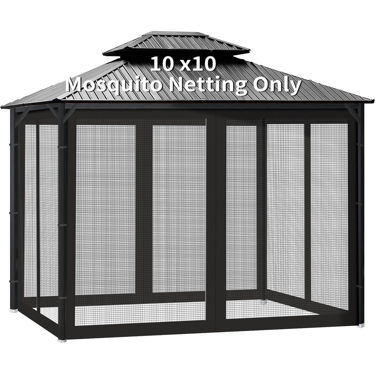 10' x 10' Pop Up Canopy Tent Replacement Mosquito Netting N532575