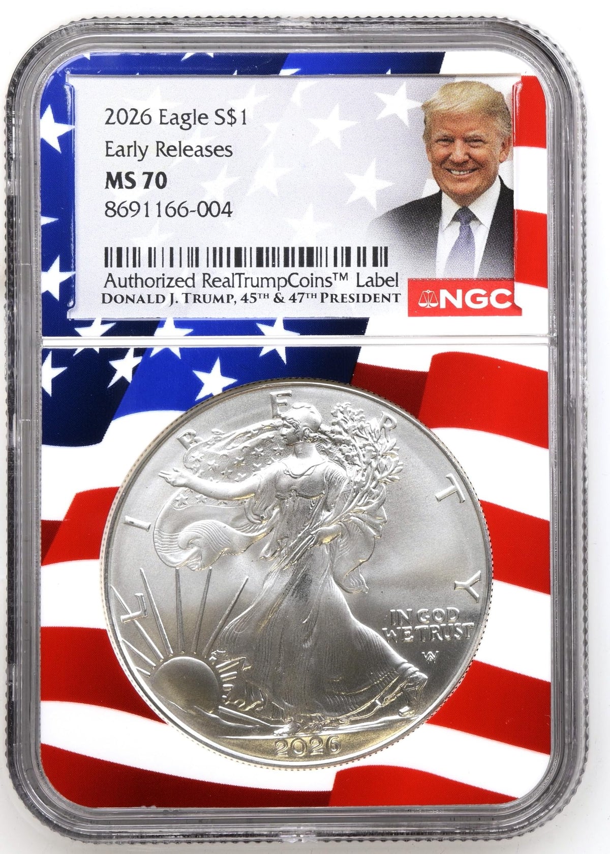 1 oz Silver Coin MS70 C745888