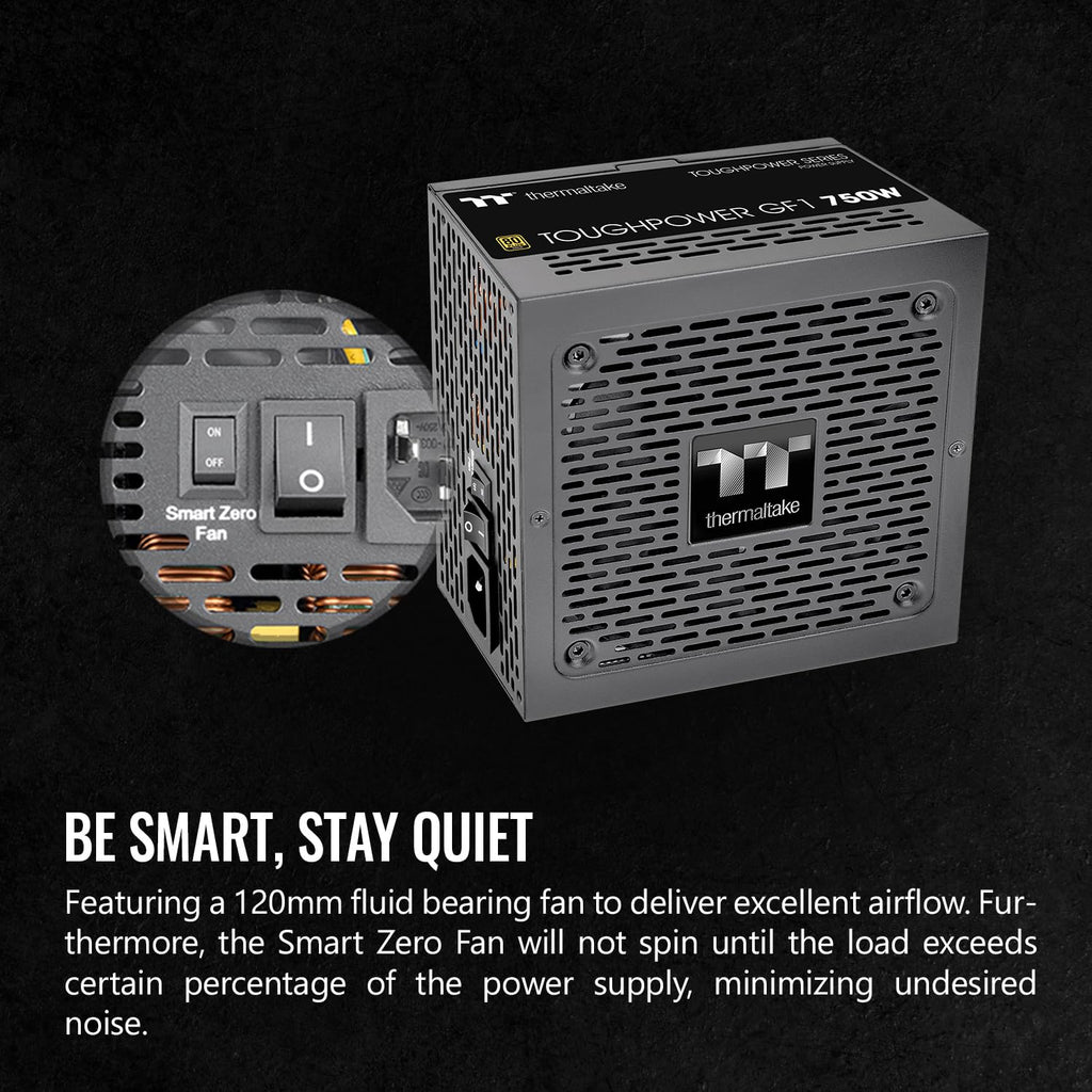 Fully Modular ATX 750W Power Supply 80 Plus Gold E3127