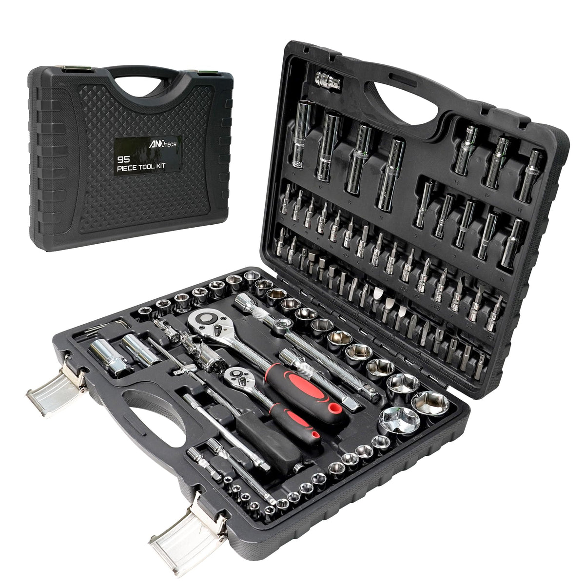 95 Pc Socket Ratchet Wrench Set H72068