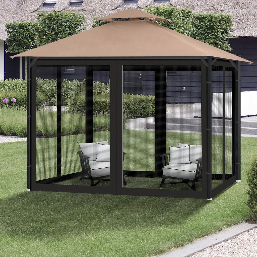 10' x 10' Pop Up Canopy Tent Replacement Mosquito Netting N532575
