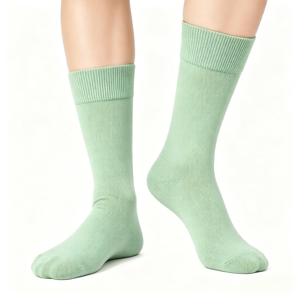 Women's 6 Pairs Bamboo Viscose Crew Socks V681