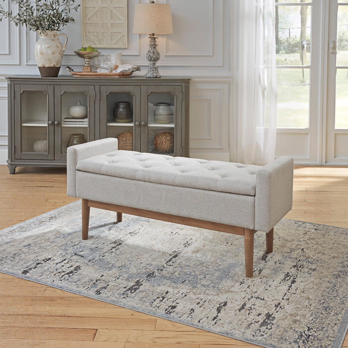 Upholstered Storage Bench Z5771