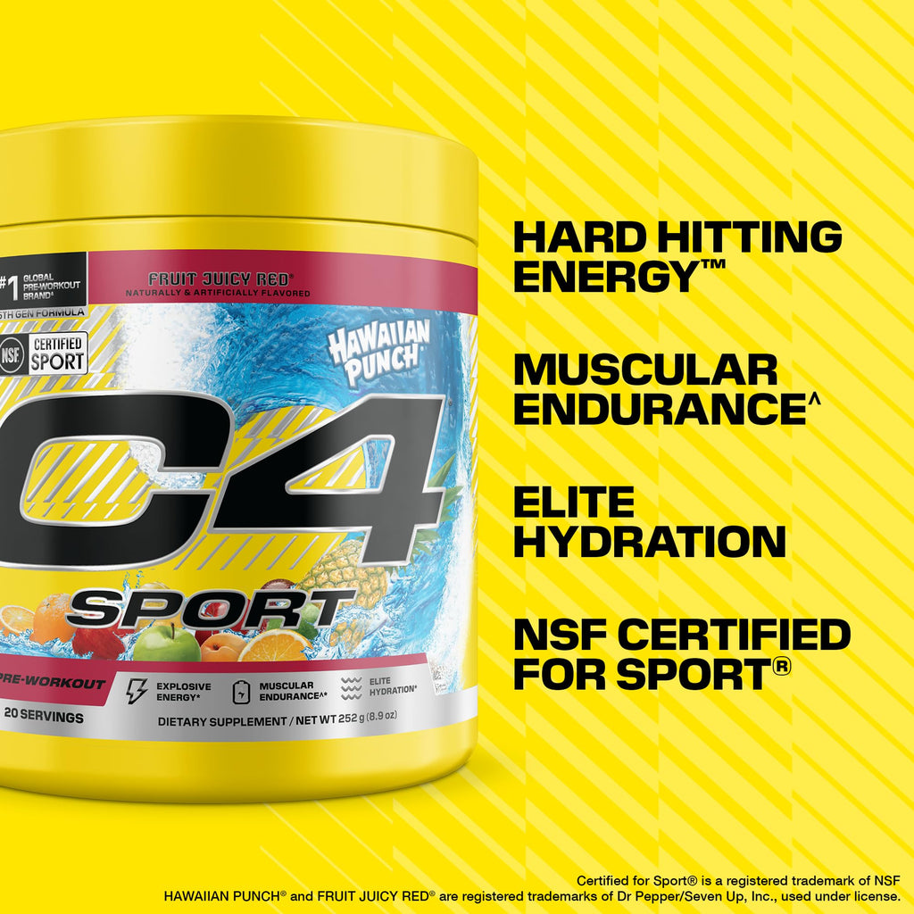 Pre Workout with 200mg Caffeine, 20 Servings Q526