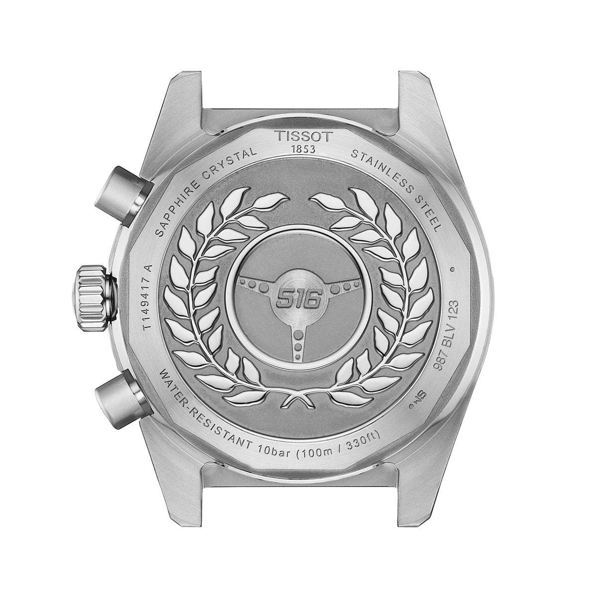 Black Dial 40mm Swiss Quartz Chronograph Men's Watch K956814