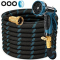 100ft Lightweight Flexible Garden Hose with 10-Function Sprayer P463828