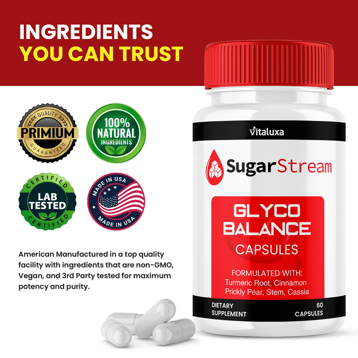 Sugar Stream Capsules 120 ct D16860
