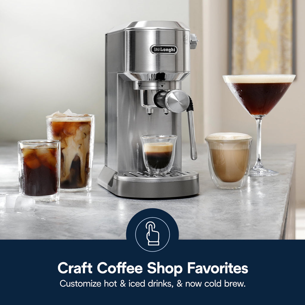 Compact Espresso Machine with Milk Frother R570