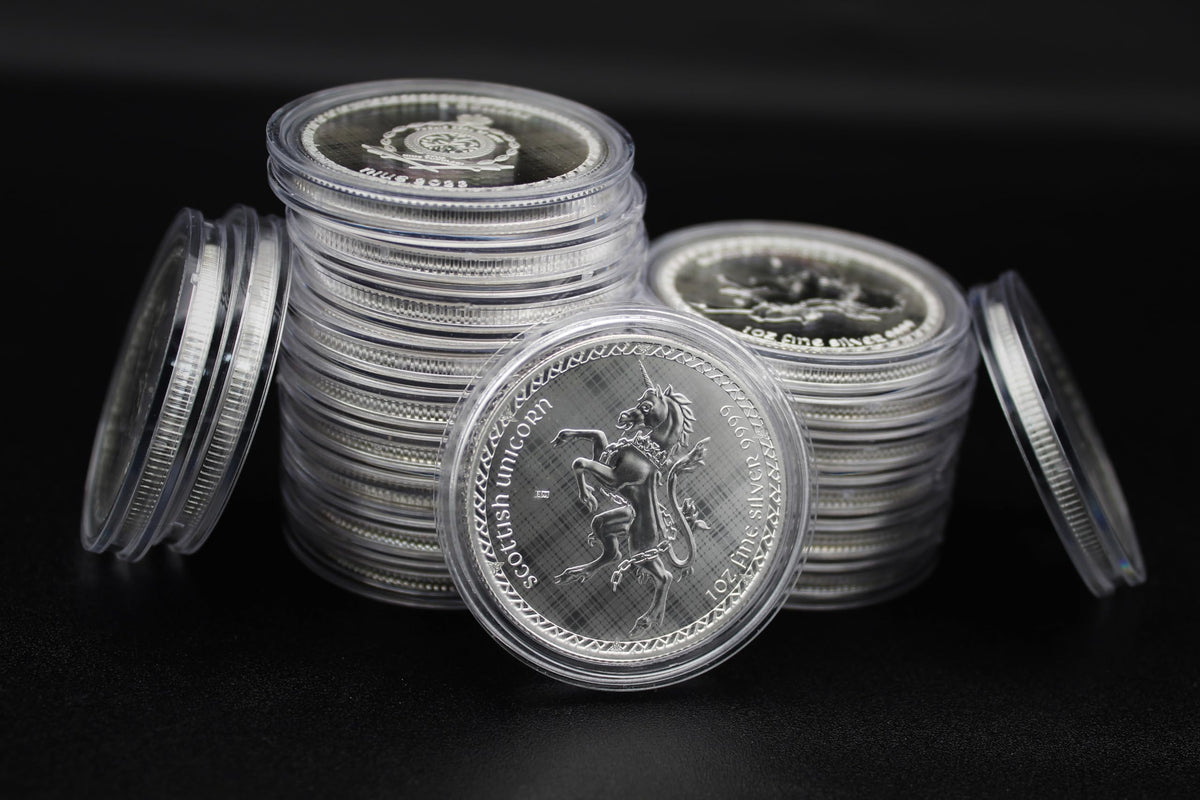 1 oz Silver Scottish Unicorn A656