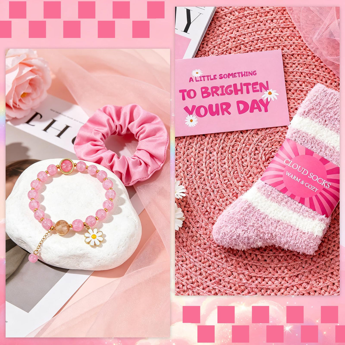 Pink Gift Basket I250