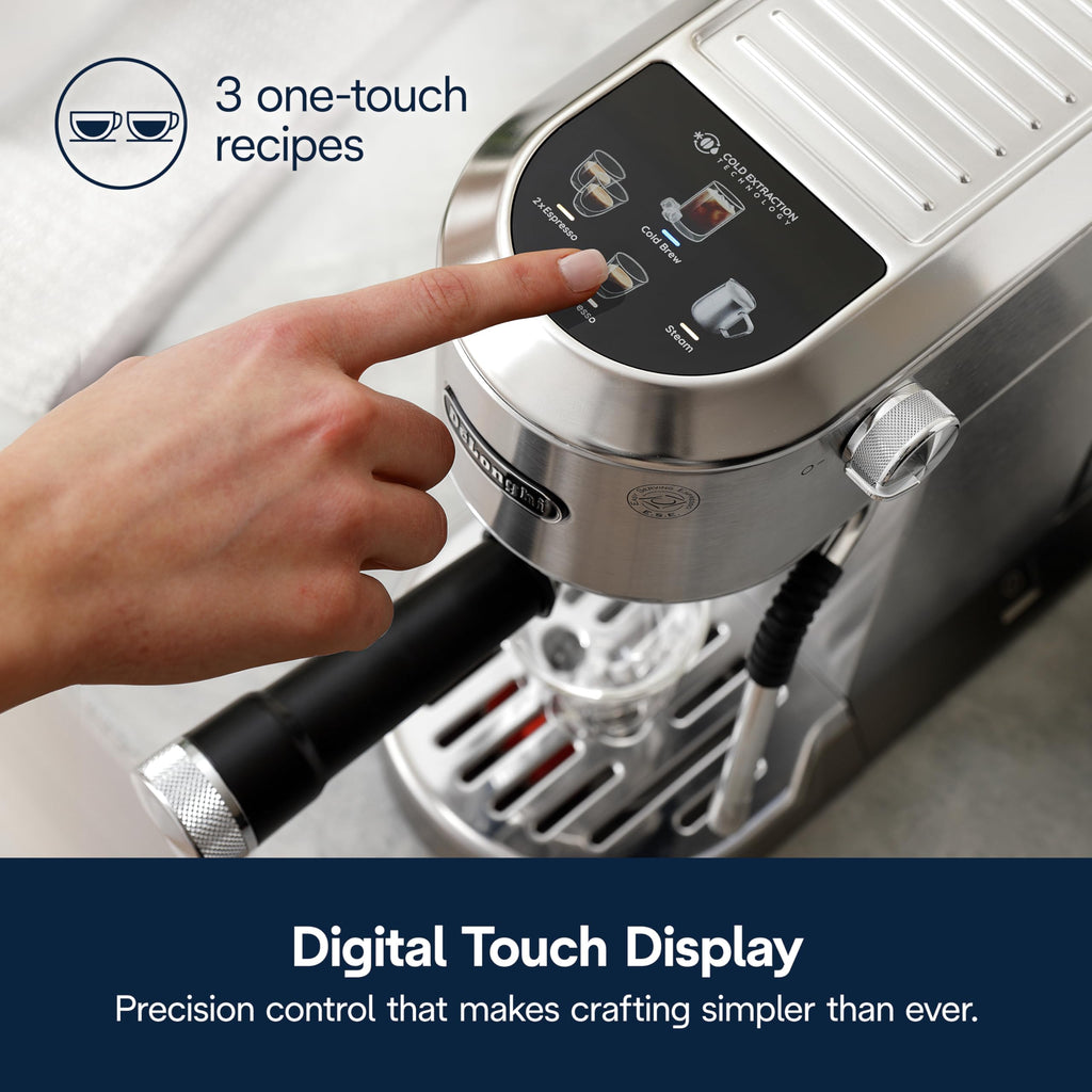 Compact Espresso Machine with Milk Frother R570