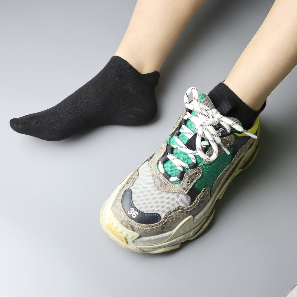 Viscose Bamboo Low Cut No Show Socks 5 Pairs Q824054