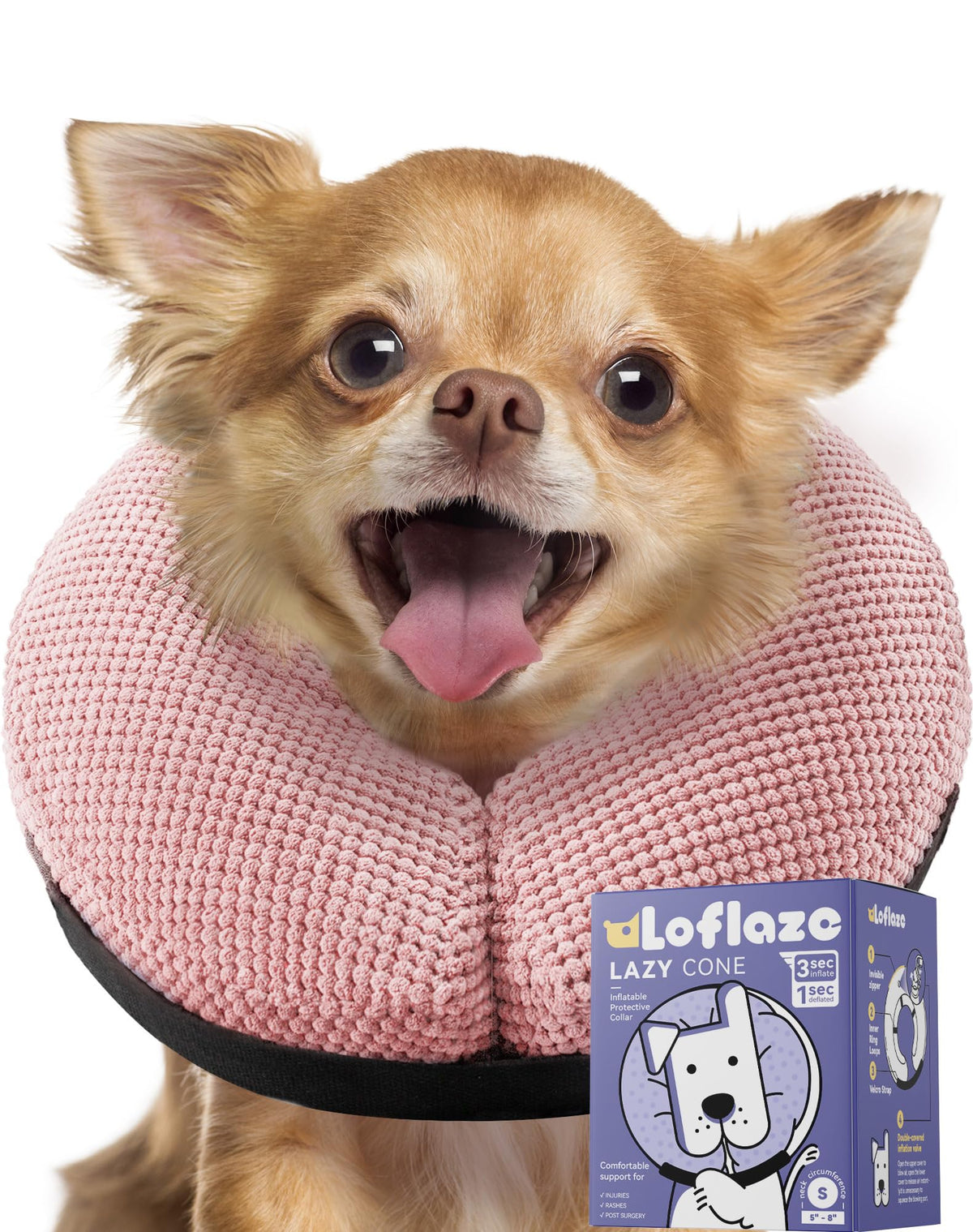 Soft Inflatable Dog Cone Collar G600