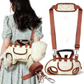 Hands Free Dog Backpack Carrier for Small Dogs, Breathable Pet Carrier with Adjustable Straps Y15089