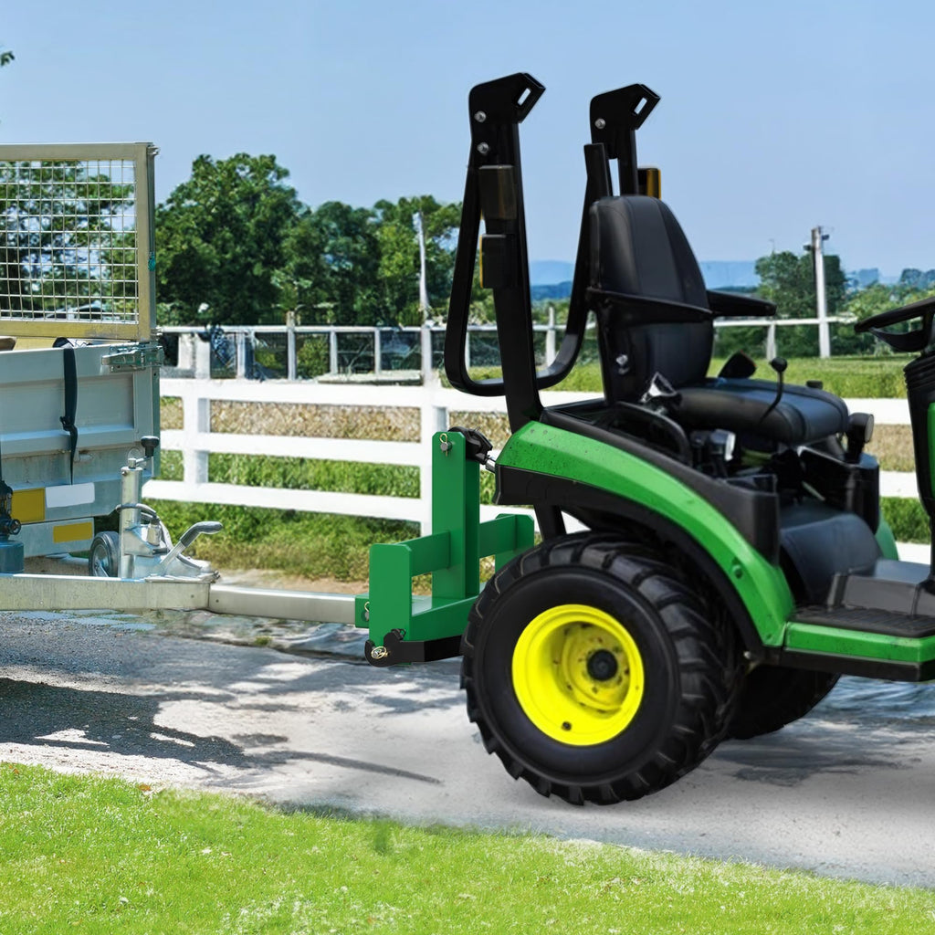 3 Point Hitch Receiver with Suitcase Weight Brackets Category 1 Z364799